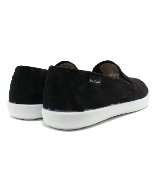 FRANCESCO（フランチェスコ）の「【山本裕典さん着用 smart(スマート)5月号 P42掲載商品】トレンドアイテム！！【フランチェスコ】別注スリッポン/スペイン製（スニーカー・メンズ・ブラック/ブラック系その他/ブルー/ネイビー・MEDIUM/LARGE）」の14枚目の写真