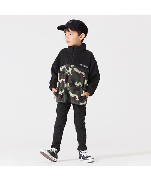 BREEZE（ブリーズ）の「フリースプルオーバー（その他アウター・キッズ・オフホワイト/ネイビー/ブラック・140/100/120/130/150/110/90）」の4枚目の写真