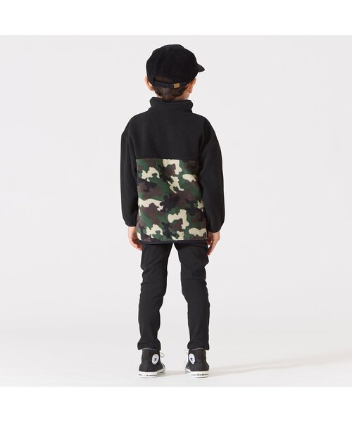 BREEZE（ブリーズ）の「フリースプルオーバー（その他アウター・キッズ・オフホワイト/ネイビー/ブラック・140/100/120/130/150/110/90）」の5枚目の写真