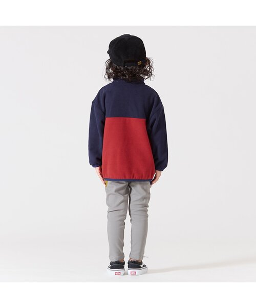 BREEZE（ブリーズ）の「フリースプルオーバー（その他アウター・キッズ・オフホワイト/ネイビー/ブラック・140/100/120/130/150/110/90）」の7枚目の写真