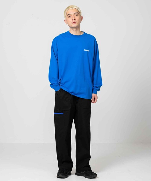 XLARGE(エクストララージ)の「SLANTED OG L/S TEE(Tシャツ/カットソー・メンズ・ホワイト/ブラック/ブルー/パープル/グリーン・XL/L/S/M)」の20枚目の写真