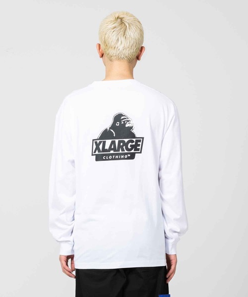 XLARGE(エクストララージ)の「SLANTED OG L/S TEE(Tシャツ/カットソー・メンズ・ホワイト/ブラック/ブルー/パープル/グリーン・XL/L/S/M)」の9枚目の写真