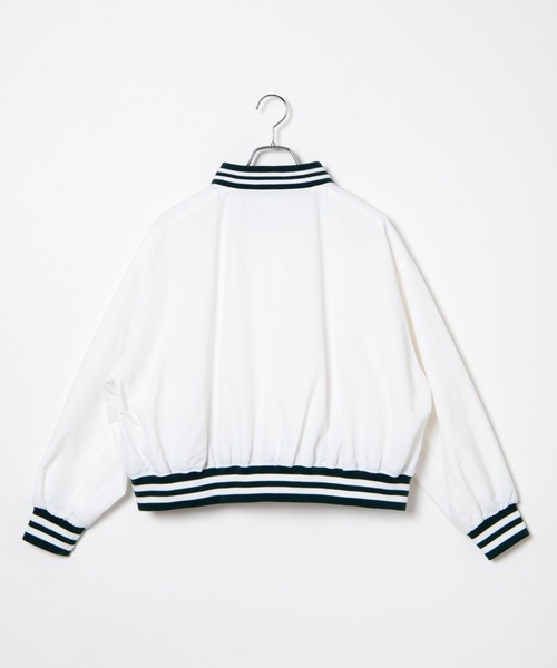 WEGO（ウィゴー）の「WEGO/ラインリブショートスタジャン（スタジャン・レディース・グリーン/ホワイト/ブラック・FREE）」の21枚目の写真