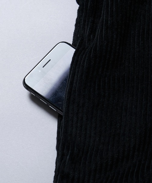 THE HITSS（ヒッツ）の「【THE HITSS】オーバーサイズ 太コーデュロイ CPOジャケット＆シェフパンツ［セットアップ商品］（セットアップ・メンズ・ブラック/ブラウン/カーキ/アイボリー・M/L/XL）」の6枚目の写真