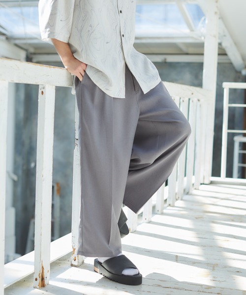 CASPER JOHN（キャスパージョン）の「Action texture tapered wide