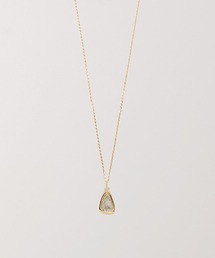 PAS TIERRA | 【K10】スライスダイヤネックレス(メレダイヤ1粒付き)(ネックレス)