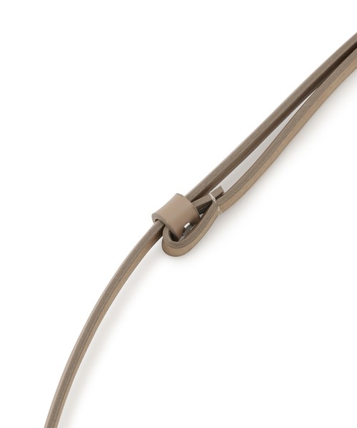 ROPE' PICNIC（ロペピクニック）の「10mmくるみビットスムーススライドベルト（ベルト・レディース・ブラック/オフホワイト/ベージュ/ブルー・FREE）」の11枚目の写真