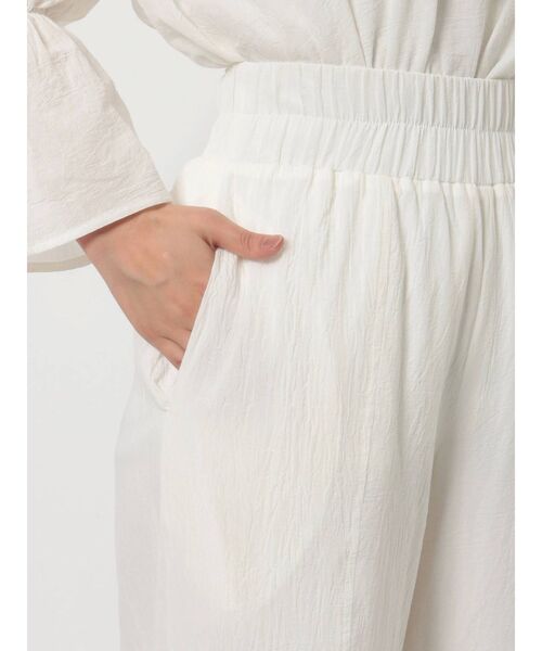 merry jenny（メリージェニー）の「cottonリラクシーフレアフレアパンツ（その他パンツ・レディース・ブラック/オフホワイト/ブラウン・FREE）」の19枚目の写真