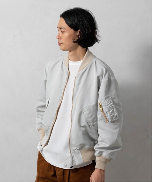 EDIFICE（エディフィス）の「L2-B リバーシブル フライトブルゾン / MA