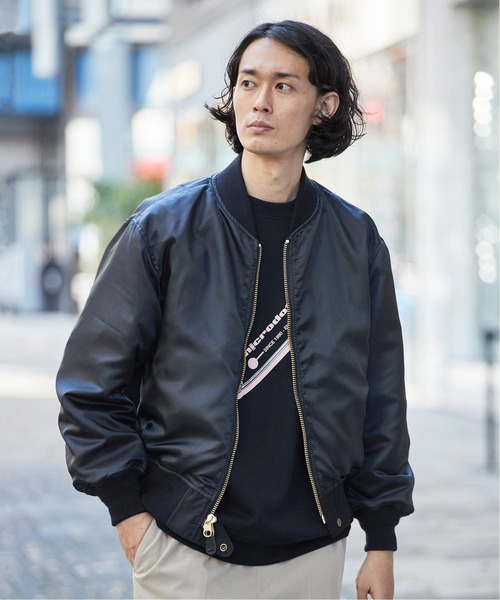 メンズウェア lwood reversible bomber jacket L vol-ho23-a1642300_1.jpg