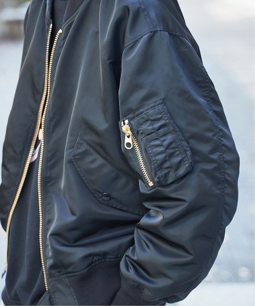 美品✨エーピーストゥディオ　L2-B ミリタリーブルゾン　MA-1　ナイロン 美品◇AP STUDIO L2-B ミリタリーブルゾン【23AW】MA-1 - メルカリ