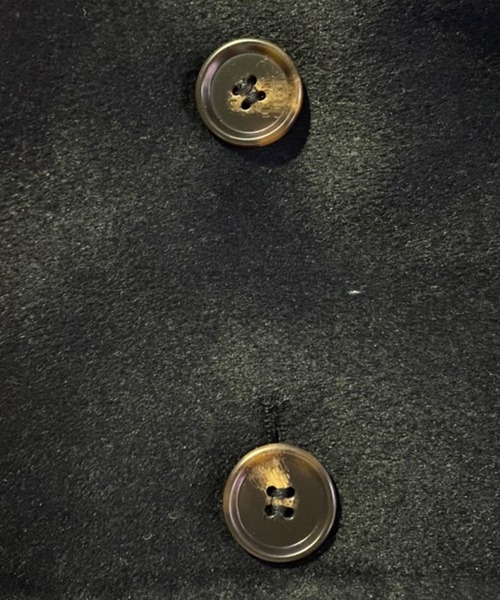 DAY CLOSET(デイ クローゼット)の「レディース メルトン風チェック柄テーラードジャケット(テーラードジャケット・レディース・ホワイト/ブラック/ダークブラウン/ベージュ/ブラウン/グレイッシュベージュ・S/M)」の10枚目の写真