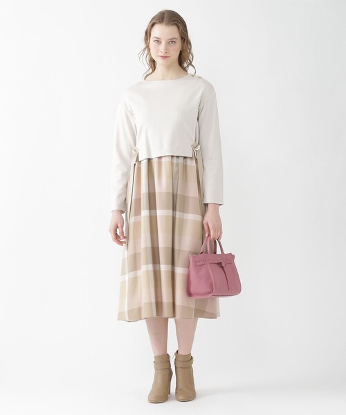 セール ストレッチポンチワンピース ワンピース Crestbridge Blue Label ワンピース Crestbridge ブルーレーベル クレストブリッジ の