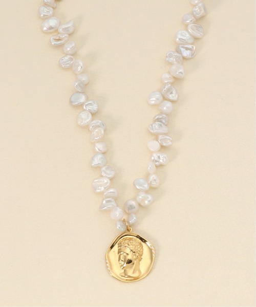 モデル愛用 HERMINA ATHENS Aqua パールネックレス /2色 SALEでHERMINA ATHENS リアルパールのネックレス | LEE
