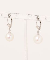/MUSES/オーバル淡水パールフープピアス