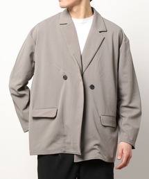 Bling Leads（ブリングリーズ）の「【Bling leads】梨地　ダブルテーラードジャケット（テーラードジャケット）」