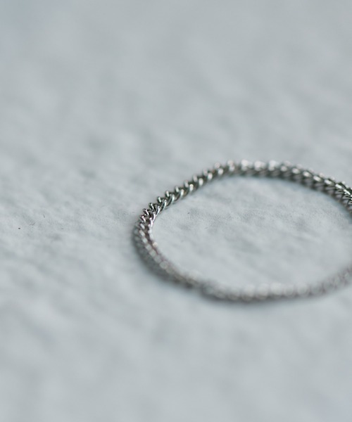 Erin & Emma(エリンアンドエマ)の「【Erin & Emma】Chain Set RING(リング・レディース・シルバー/ゴールド・FREE)」の9枚目の写真