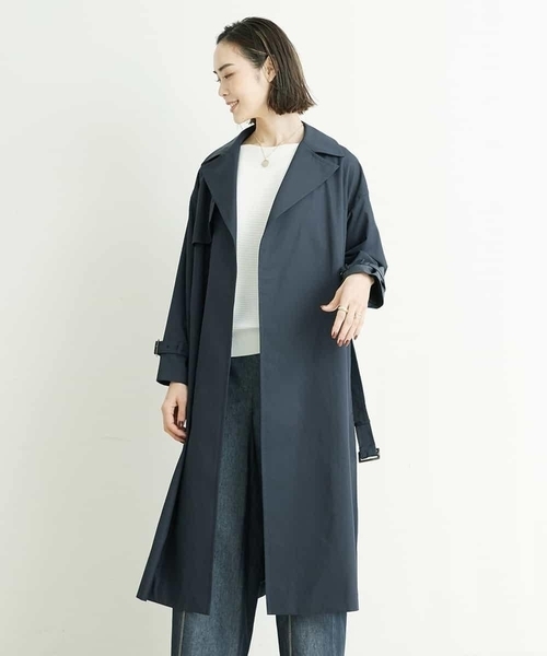 MICHEL KLEIN（ミッシェル・クラン）の「【洗える】Aライントレンチ