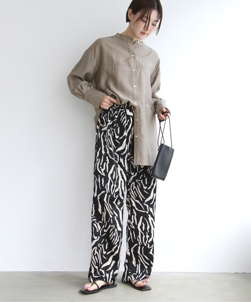 notch.(ノッチ)の「バンドカラーシャツ(シャツ/ブラウス・レディース・オフホワイト/ベージュ/ブラウン・M)」の15枚目の写真