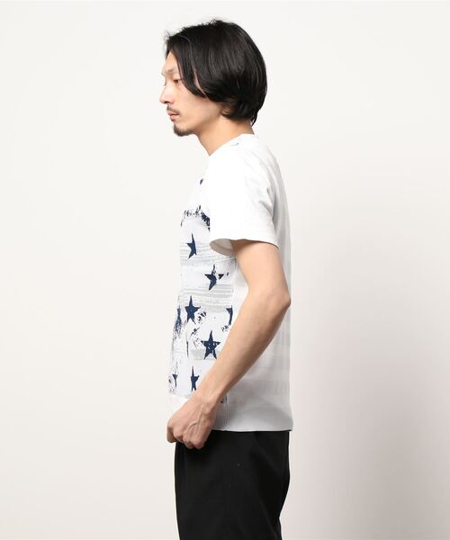 Loudmouth(ラウドマウス)の「LOUDMOUTH/ラウドマウス ゴルフウェア 星柄 軽量 ニット メッシュ編み Vネック ベスト(ベスト・メンズ・ブラック/ネイビー/ホワイト・LL/XXL/XL/L/M)」の5枚目の写真