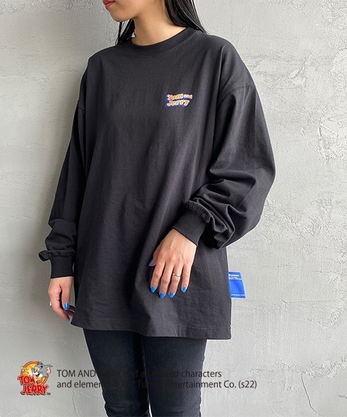 B ONE SOUL（ビーワンソウル）の「【WEB限定】[SEQUENCE BY B-ONE-SOUL/シークエンス] トムとジェリー ポップロゴバックプリントTシャツ（Tシャツ/カットソー・レディース・ホワイト/ブラック/ライトグリーン・M/L/XL）」の11枚目の写真