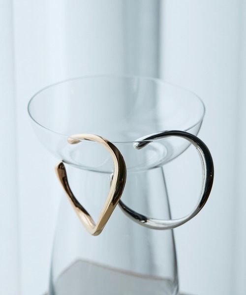 VIS（ビス）の「メタルバングル（バングル/リストバンド・レディース・シルバー/ゴールド・FREE）」の6枚目の写真