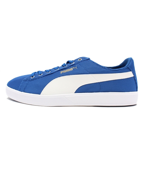 [PUMA] スニーカー PERELMO PREMIUM メッシュ ライトブルー プーマ PUMA ユニセックス パレルモ スニーカー （Cool Weather