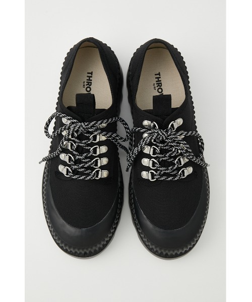 THROW by SLY(スローバイスライ)の「THROW NYLON CANVAS SNEAKER ナイロン キャンバス スニーカー(スニーカー・レディース・ブラック/グリーン・SMALL/MEDIUM/LARGE)」の9枚目の写真