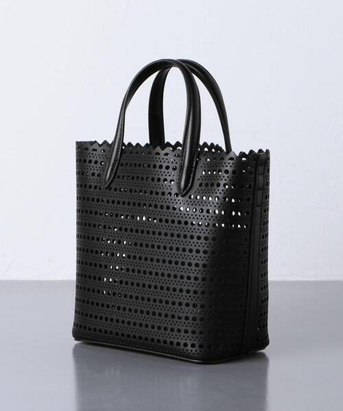 UNITED ARROWS（ユナイテッドアローズ）の「＜UNITED ARROWS＞カットワーク ミニ トートバッグ（トートバッグ・レディース・ライトグレー/ブラック・FREE）」の17枚目の写真