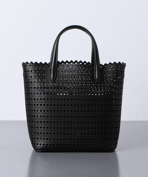 UNITED ARROWS（ユナイテッドアローズ）の「＜UNITED ARROWS＞カットワーク ミニ トートバッグ（トートバッグ・レディース・ライトグレー/ブラック・FREE）」の20枚目の写真