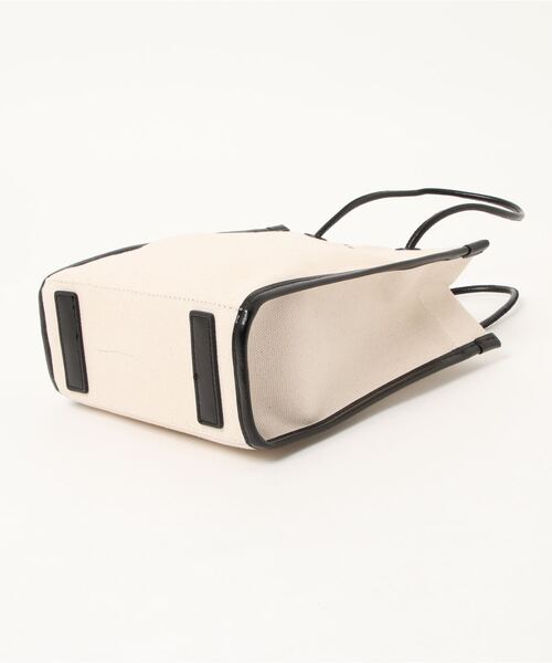 YAHKI（ヤーキ）の「【YAHKI/ヤーキ】キャンバスミニトートバッグ（トートバッグ・レディース・アイボリー・FREE）」の5枚目の写真