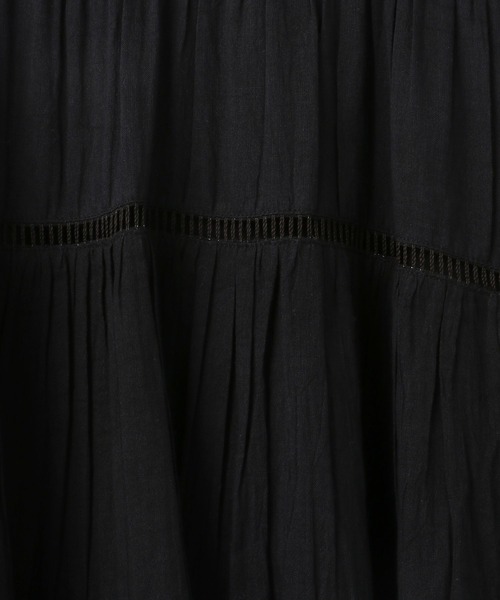 LOWRYS FARM(ローリーズファーム)の「コットンボイルティアードワンピース 275072(ワンピース・キッズ・ブラック/パープル/オフホワイト/グリーン・110cm/120cm/130cm/140cm/150cm)」の19枚目の写真