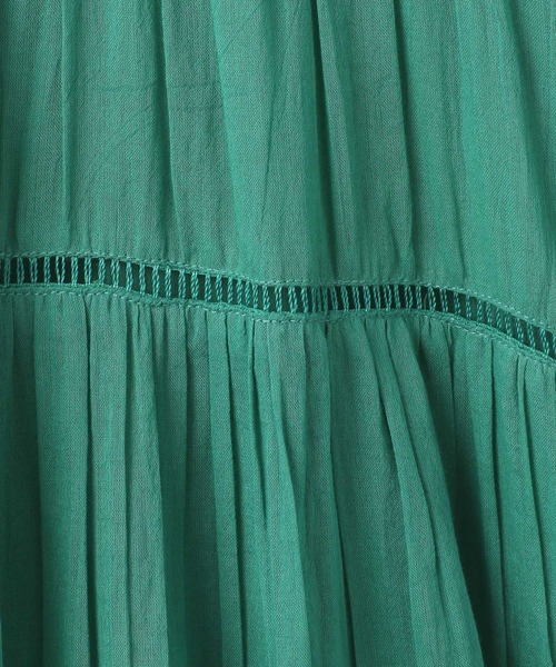 LOWRYS FARM(ローリーズファーム)の「コットンボイルティアードワンピース 275072(ワンピース・キッズ・ブラック/パープル/オフホワイト/グリーン・110cm/120cm/130cm/140cm/150cm)」の16枚目の写真