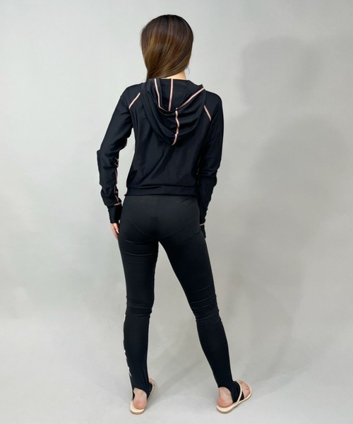 ROXY（ロキシー）の「ROXY/ロキシー  水陸両用無地ワンポイントロゴ  トレンカ   RLY225068（スイムグッズ・レディース・ホワイト/ブラック×ブルー/ホワイト系その他/ブラック/ブラック×ピンク・M/S/L）」の15枚目の写真