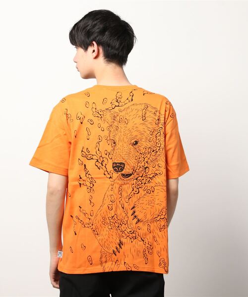 gym master（ジムマスター）の「7.2oz シロクマTee（Tシャツ/カットソー・メンズ・ホワイト/ブラック/ベージュ/オレンジ/エメラルド・SMALL/MEDIUM/LARGE/X-LARGE）」の9枚目の写真