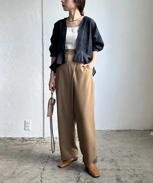 CAPRICIEUX LE'MAGE（カプリシューレマージュ）の「【AgAwd/アガウド】ラップパンツ（その他パンツ・レディース・ブラック/カーキ・FREE）」の11枚目の写真