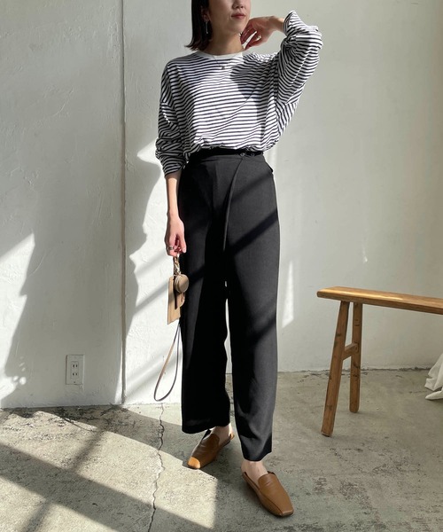 CAPRICIEUX LE'MAGE（カプリシューレマージュ）の「【AgAwd/アガウド】ラップパンツ（その他パンツ・レディース・ブラック/カーキ・FREE）」の5枚目の写真