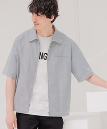 GLOBAL WORK | シアサッカーブルゾン／SS/271006(ブルゾン)