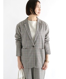 Lugnoncure | 麻混サマージャケット(テーラードジャケット)