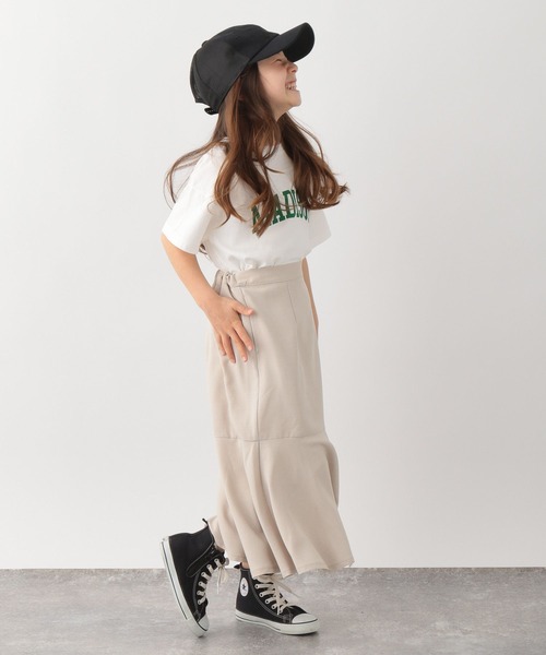 GLOBAL WORK（グローバルワーク）の「キッズ/サラサラ快適/3点セット/273273（ワンピース・キッズ・チャコールグレー/オフホワイト・110cm/100cm/120cm/130cm/140cm/150cm/160cm）」の18枚目の写真