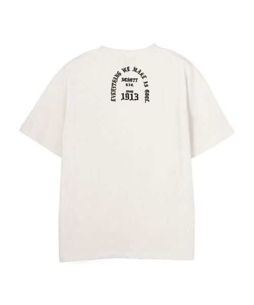 セール Skull Emb Pocket T Shirt スカル刺繍 ポケットｔシャツ Tシャツ カットソー Schott ショット のファッション通販 Zozotown