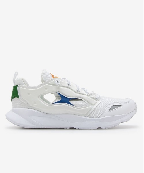 Reebok(リーボック)の「フューリーライト 95 / Furylite 95(スニーカー・メンズ・ブラック×シルバー/パープル系その他/ブラック×ホワイト/ブラック/ホワイト系その他/ブルー/ホワイト/グリーン/ベージュ/ブラック系その他/ホワイト系その他2/ブラック×ベージュ/ブラック×レッド/ブルー系その他/イエロー系その他・23.5cm/24.0cm/26.0cm/26.5cm/24.5cm/27.0cm/27.5cm/28.5cm/23.0cm/29.0cm/22.5cm/25.0cm/25.5cm/28.0cm/BIG(L))」の4枚目の写真