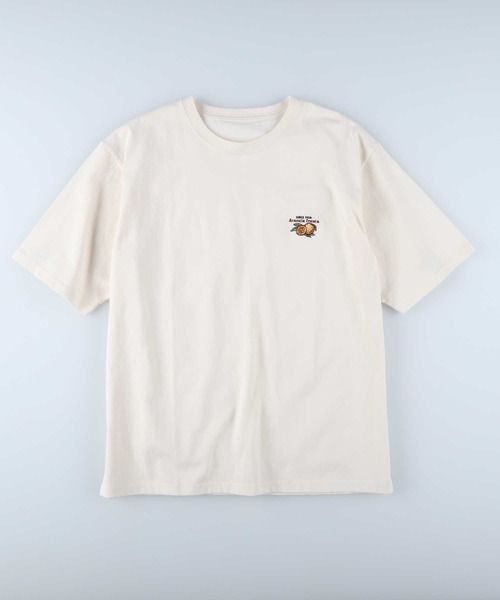 BACK NUMBER（バックナンバー）の「【BACK NUMBER】ワンポイント刺繍Ｔシャツ（Tシャツ/カットソー・メンズ・ブルー/ブラック/ブラウン/ブラック×グリーン/グリーン/ホワイト・XL/L/M）」の14枚目の写真