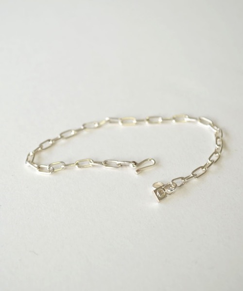 MANANAS 】マナナス/ Square Link Chain Bracelet Sサイズ