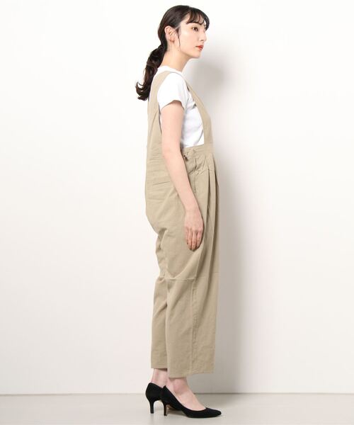 LBC(エルビーシー)の「サイドアジャスターサロペット(その他パンツ・レディース・グレー/ベージュ・M)」の21枚目の写真