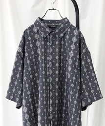 BACK NUMBER | 接触冷感で夏でも快適【BACK NUMBER】「COOL」ビッグシルエット半袖シャツ(シャツ/ブラウス)
