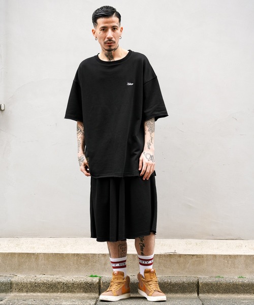Subciety（サブサエティ）の「HALF SLEEVE SWEAT（Tシャツ/カットソー・メンズ・カーキ/グレー/ブラック・MEDIUM/LARGE/X-LARGE）」の6枚目の写真