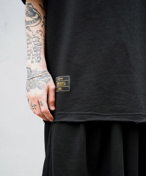 Subciety（サブサエティ）の「HALF SLEEVE SWEAT（Tシャツ/カットソー・メンズ・カーキ/グレー/ブラック・MEDIUM/LARGE/X-LARGE）」の11枚目の写真