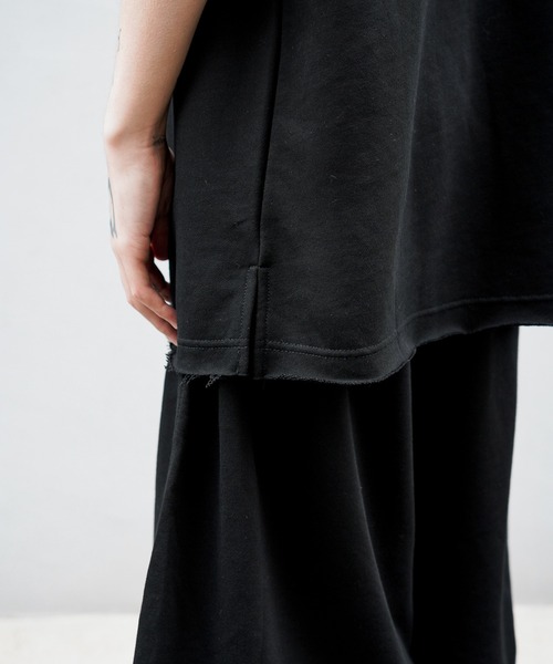 Subciety（サブサエティ）の「HALF SLEEVE SWEAT（Tシャツ/カットソー・メンズ・カーキ/グレー/ブラック・MEDIUM/LARGE/X-LARGE）」の13枚目の写真