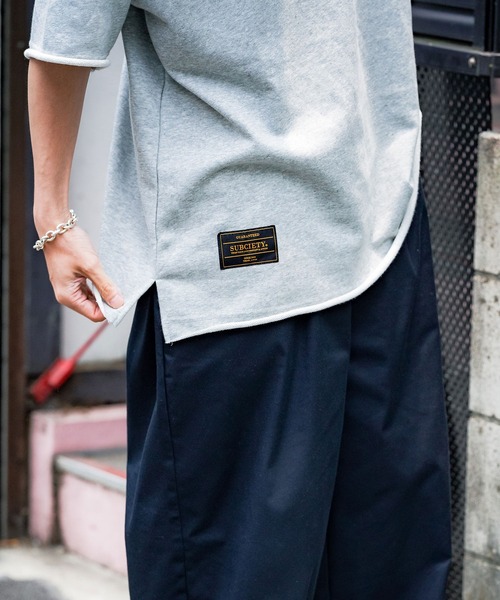 Subciety（サブサエティ）の「HALF SLEEVE SWEAT（Tシャツ/カットソー・メンズ・カーキ/グレー/ブラック・MEDIUM/LARGE/X-LARGE）」の17枚目の写真